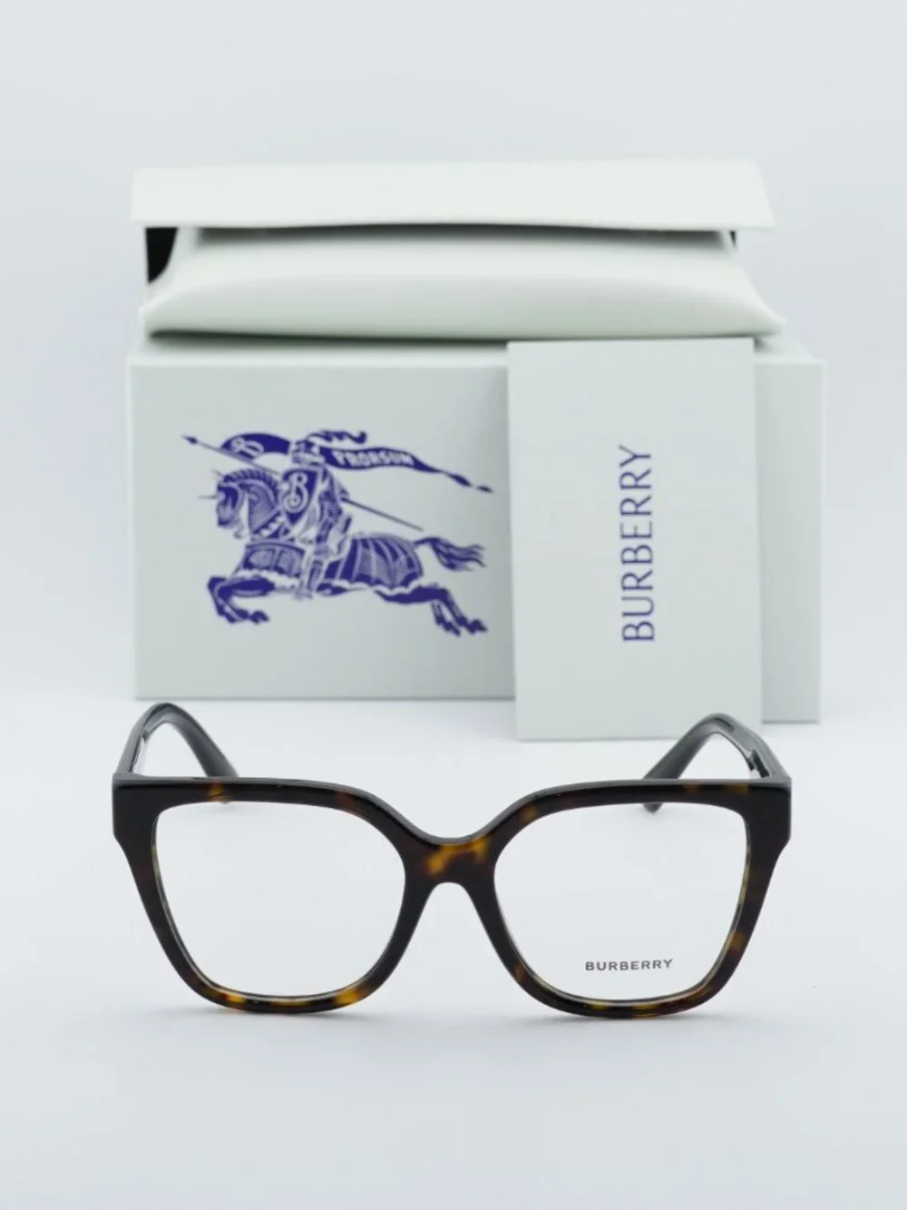 Burberry BE2443 3002 Square Eyeglasses - Havana 53mm - Picture 2 of 10